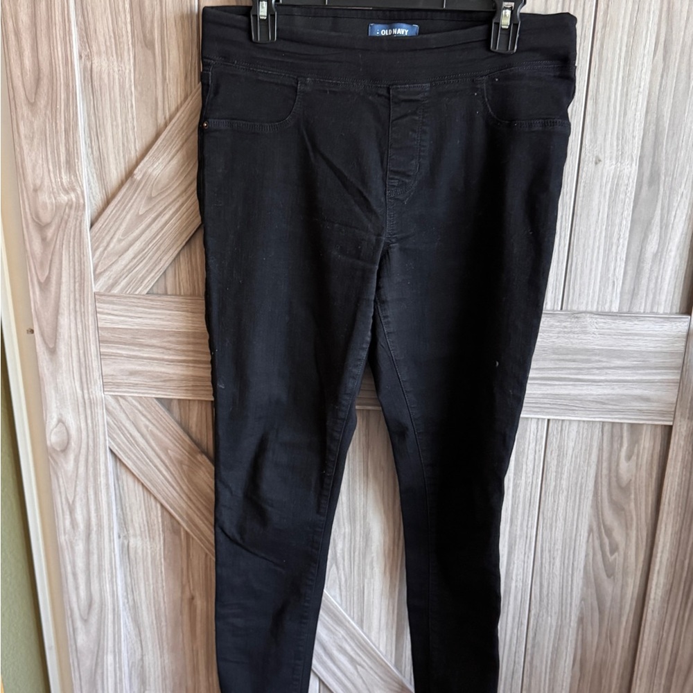 Old Navy Black Women's skinny Jeans